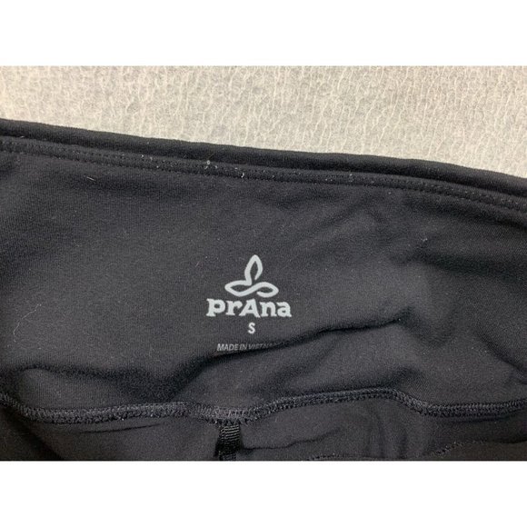 Prana 3/4 Length Yoga Running Training Pants (Women's Small) Black - Picture 3 of 11
